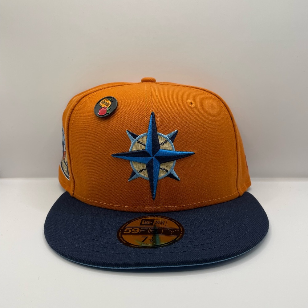 New Era 59fifty Seattle Mariners 30th Season Patch Fitted Hat